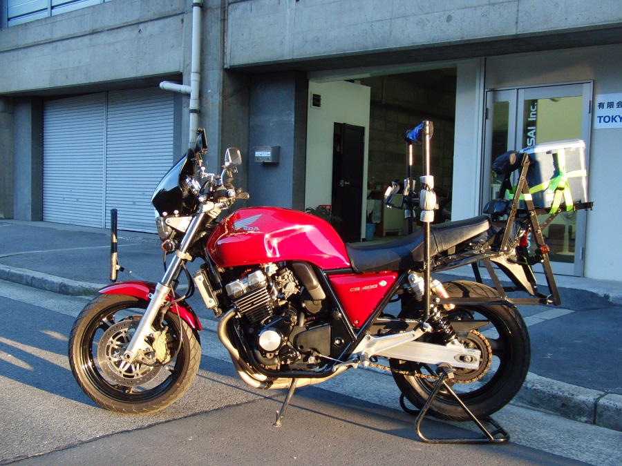 ｃｂ400　撮影バイク１